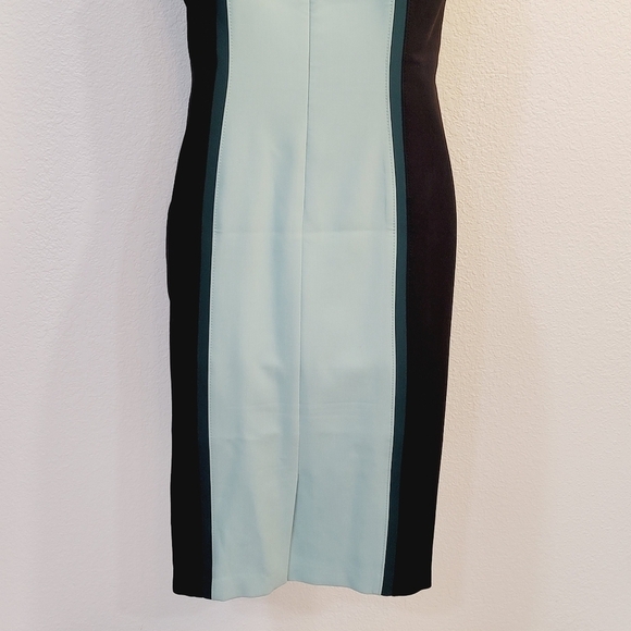 Whbm Sleeveless Color-block Sheath Dress Size: 0 - Picture 12 of 14